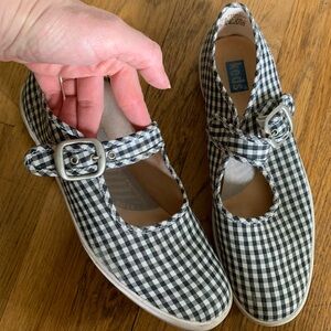 Vintage 90’s Keds Gingham Mary Jane’s 8.5